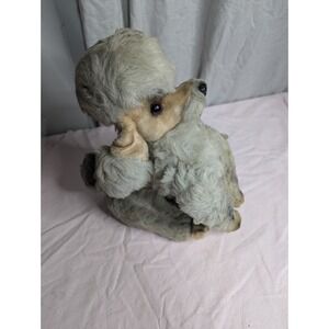 vintage Kamar Co‎ 1960's Stuffed plush French cut Poodle dog jointed legs Japan
